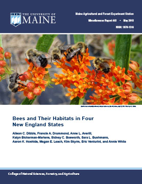 Bees and Their Habitats in Four New England States